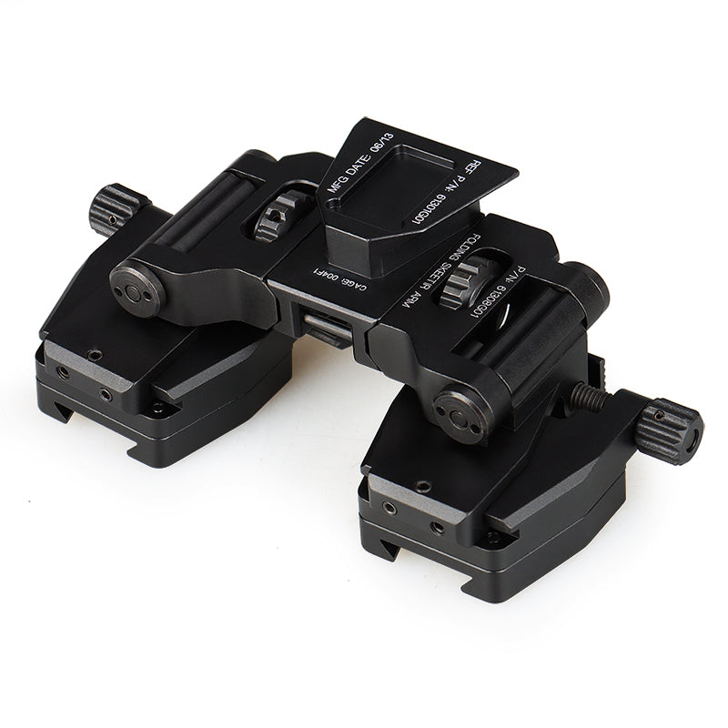 Double Dovetail Aluminum Mount Adapter to Connect Helmet
