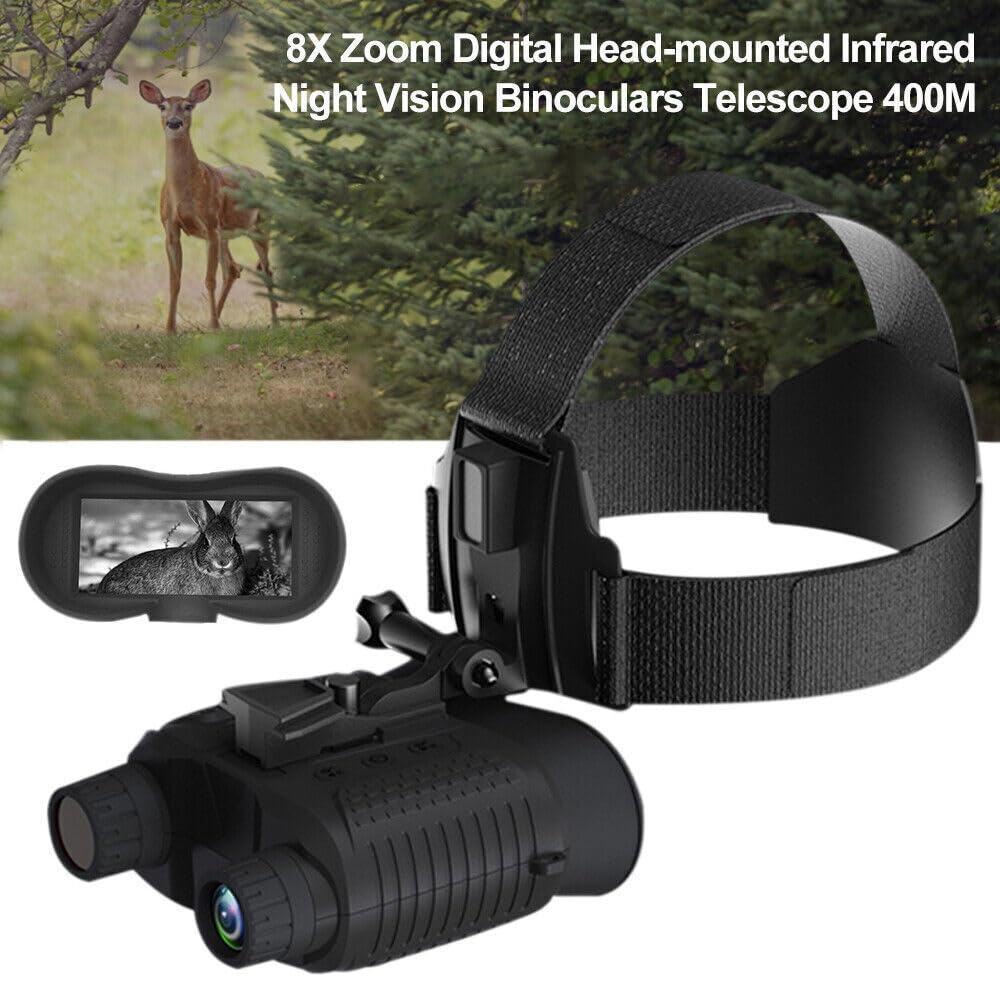 Rechargeable Flip-up Scope Night Vision Goggles Binoculars